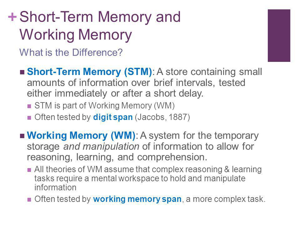 Chapter 2 Short-Term Memory. - ppt download