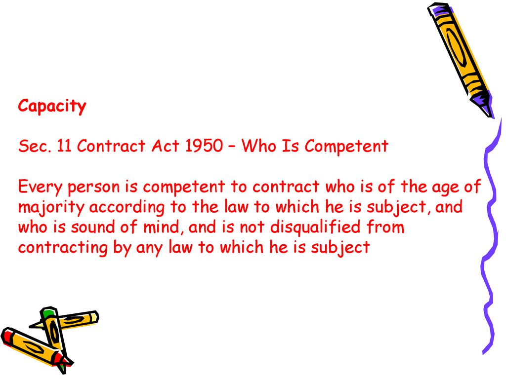 Law Of Contract Ppt Download