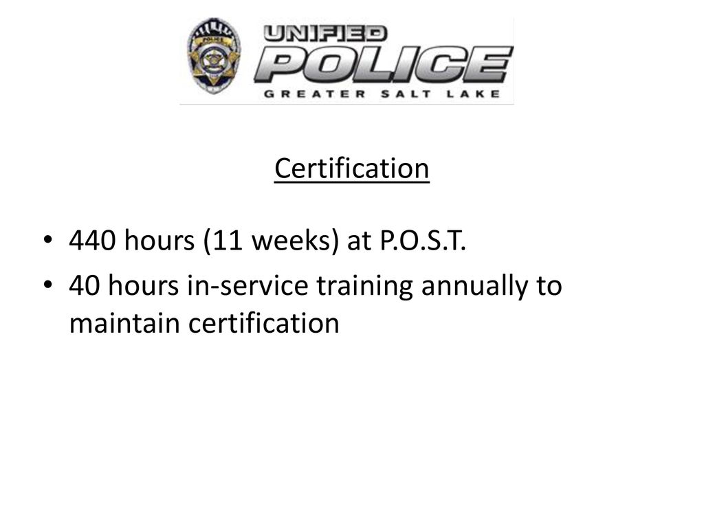 Law Enforcement as an Occupation ppt download