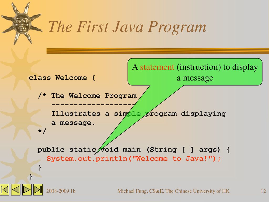 Hands-on Introduction to JAVA - ppt download