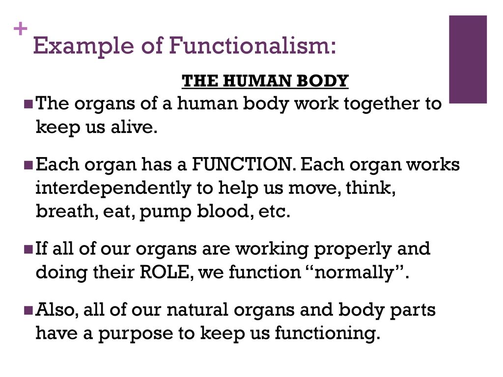 FUNCTIONALISM. - ppt download