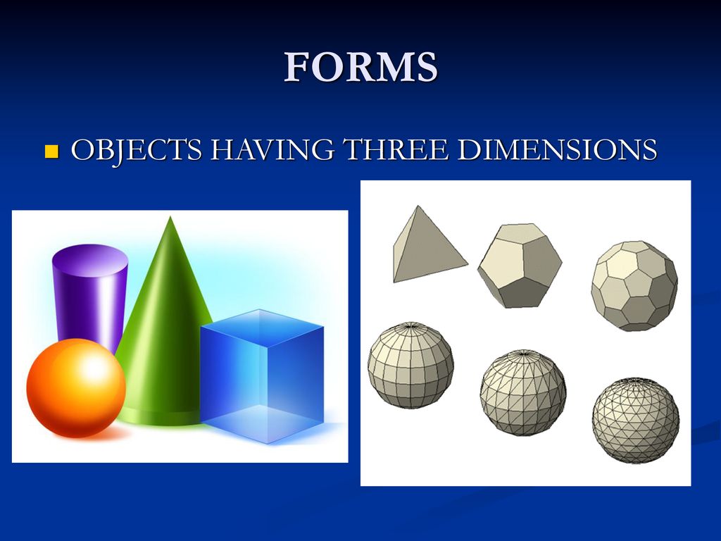 SHAPE, FORM AND SPACE CHAPTER 5 VOCABULARY. ppt download