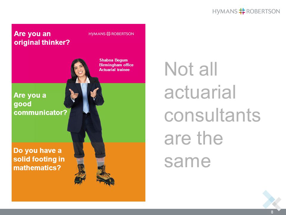 Not all actuarial consultants are the same