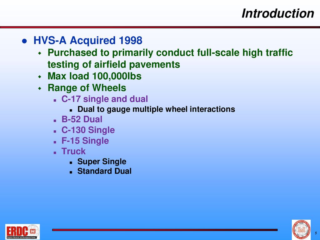 hvs-testing-at-erdc-last-five-years-ppt-download