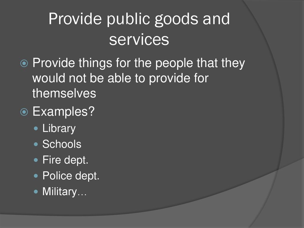 MT 3.1 Government Role. - ppt download