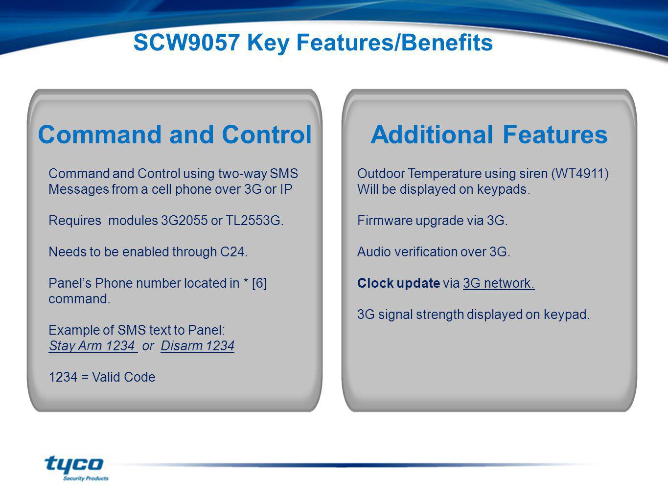 SCW9057 Key Features/Benefits - ppt video online download