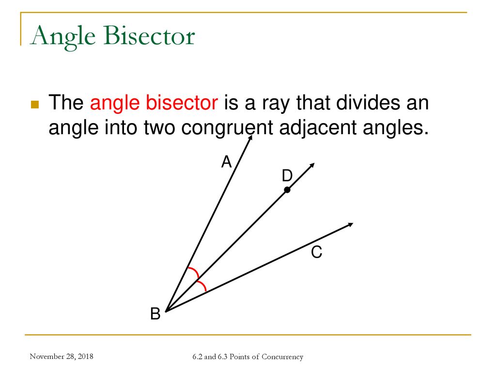 6.2 & 6.3 Triangle Concurrency Points - ppt download