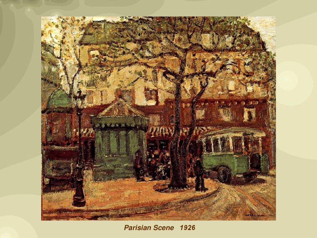 1926 Parisian Scene