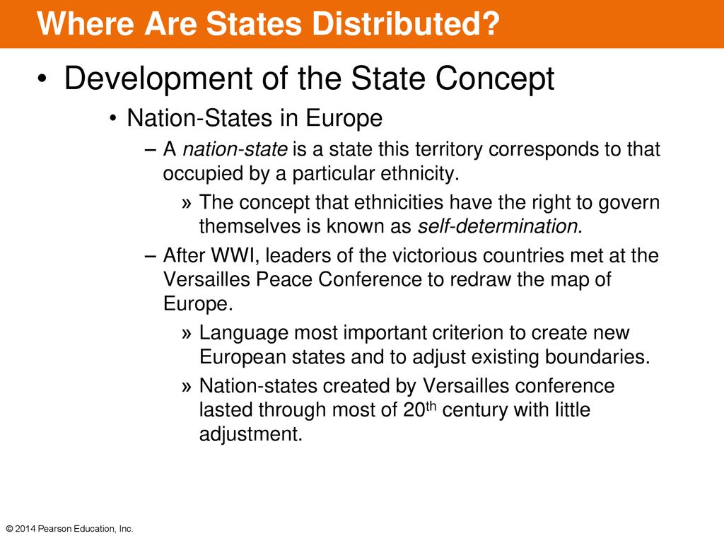 Where Are States Distributed