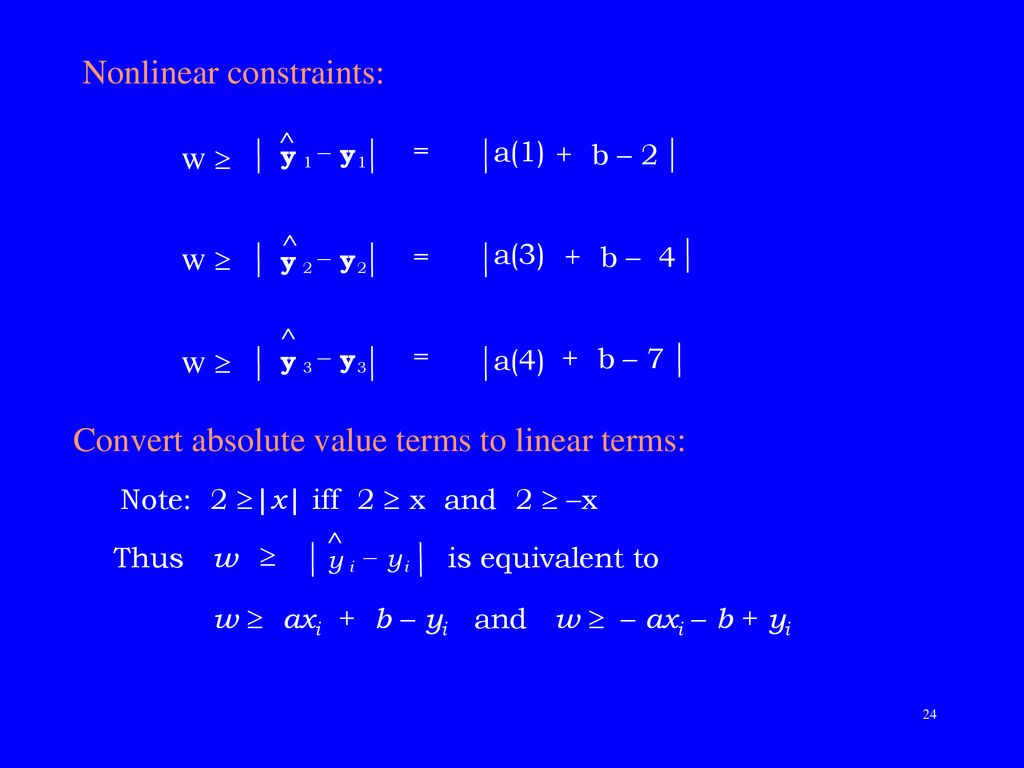 Lecture 3 Classic Lp Examples Ppt Download