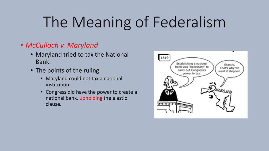 Chapter 3: Federalism. - ppt download