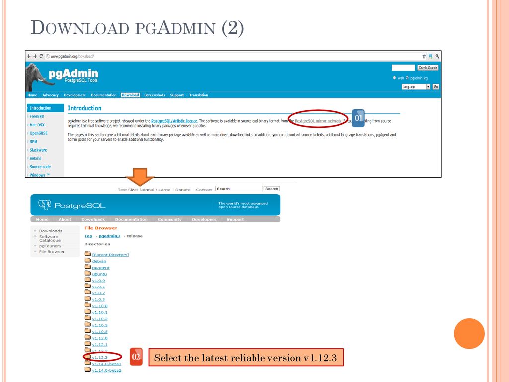 COP4710 Database Management Connect to PostgreSQL sever via pgAdmin ...