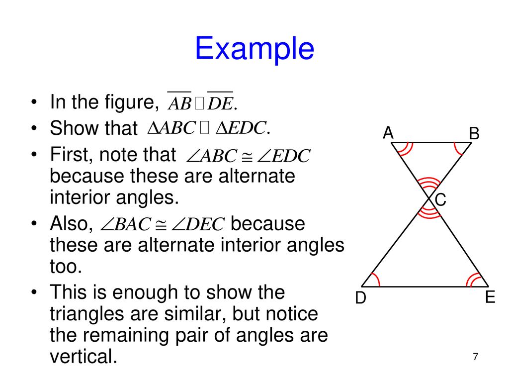 Similar And Congruent Triangles Ppt Download