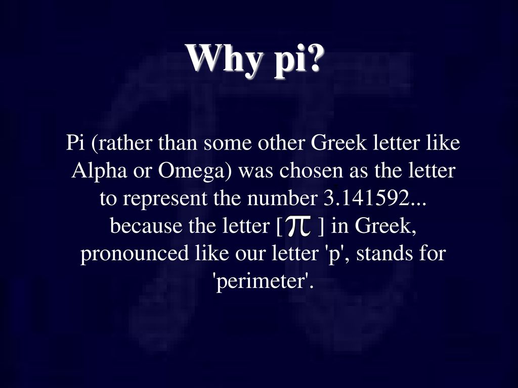 Pi A Brief History. - ppt download