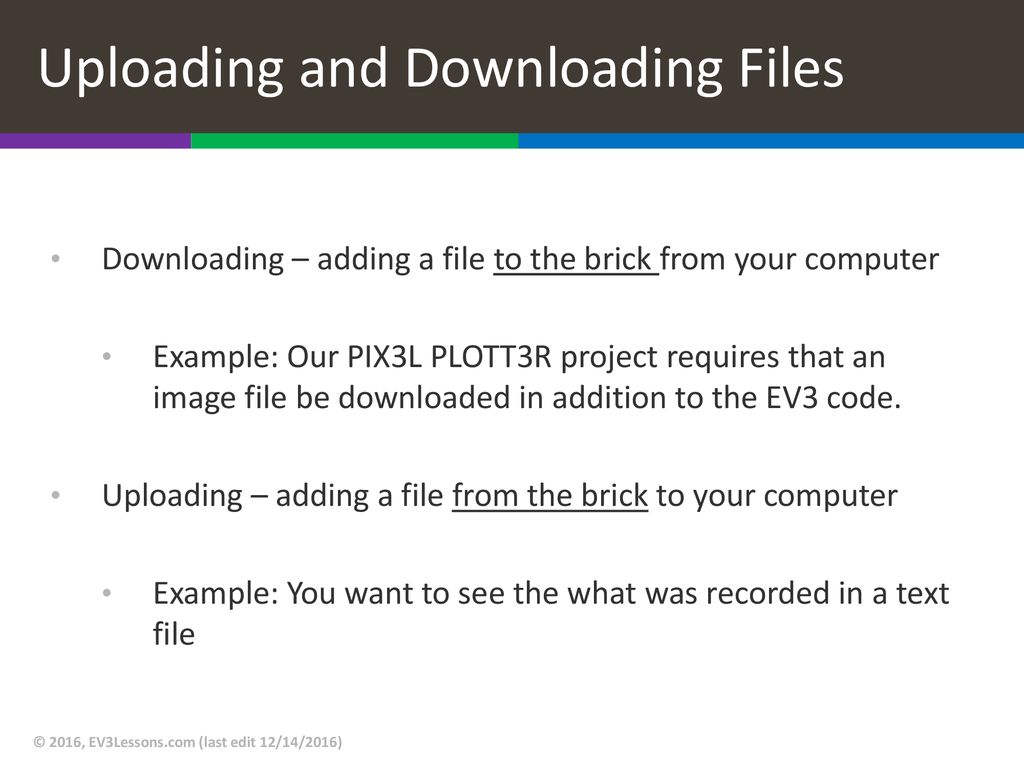 Downloading & Uploading Files - Ppt Download