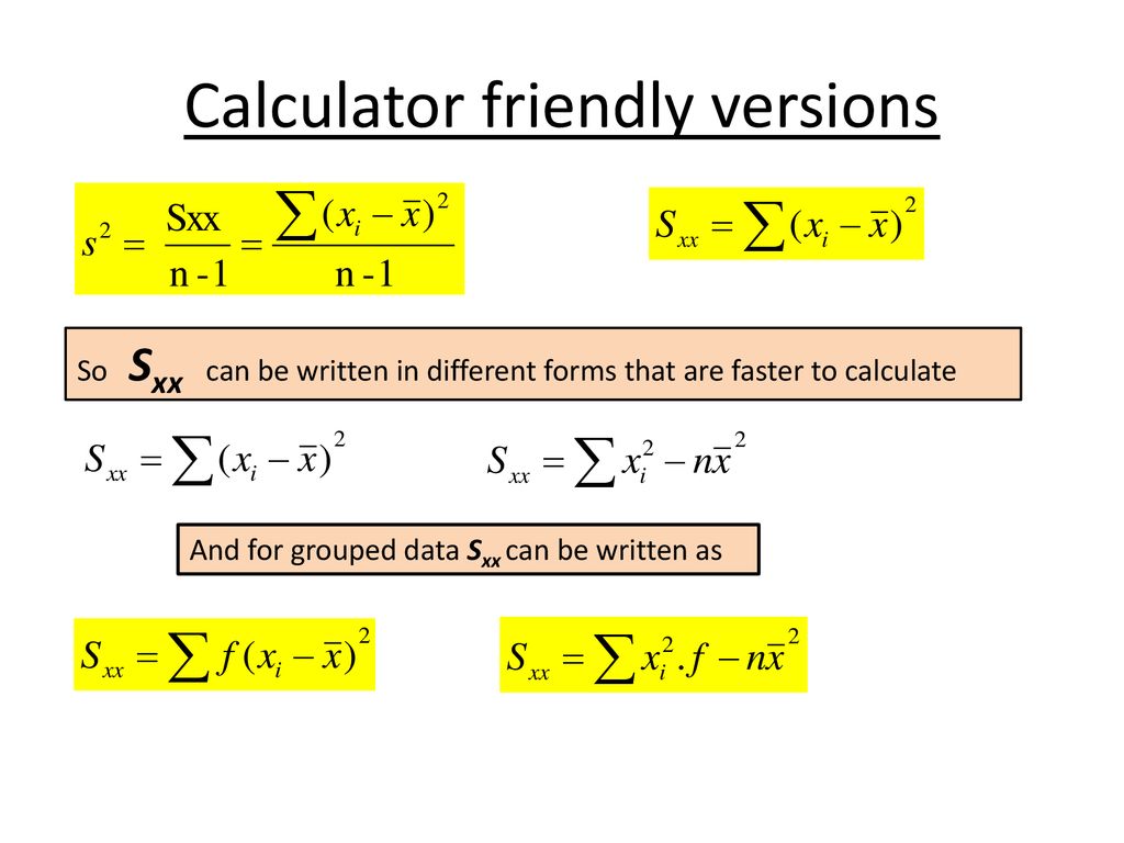 Sample Variance Population Variance Ppt Download