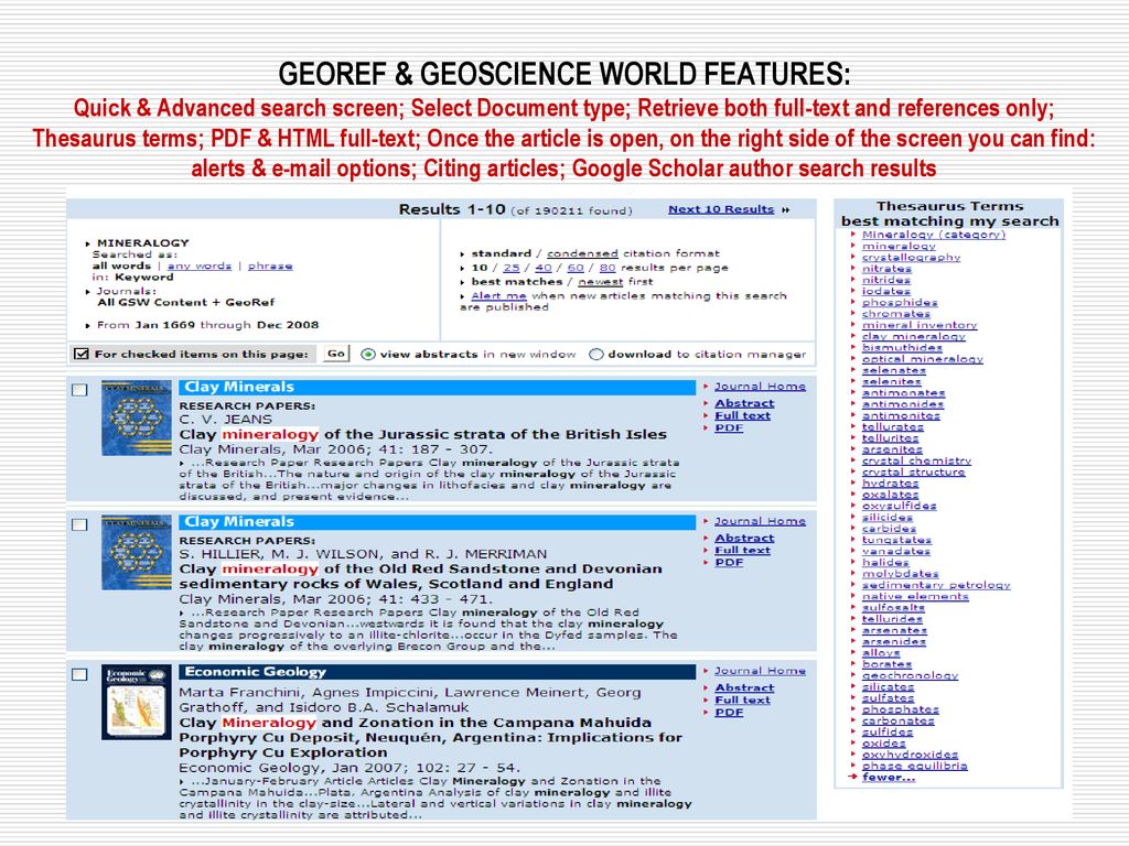 Geology Students February Ppt Download