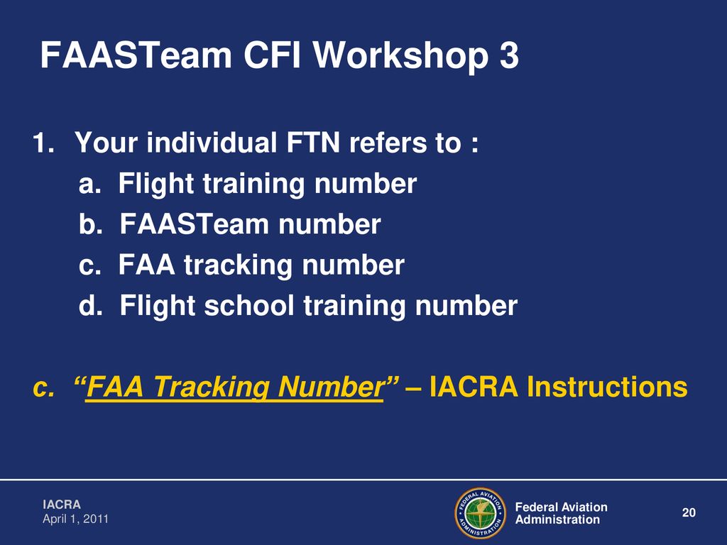 Integrated Airman Certification and/or Rating Application ppt download