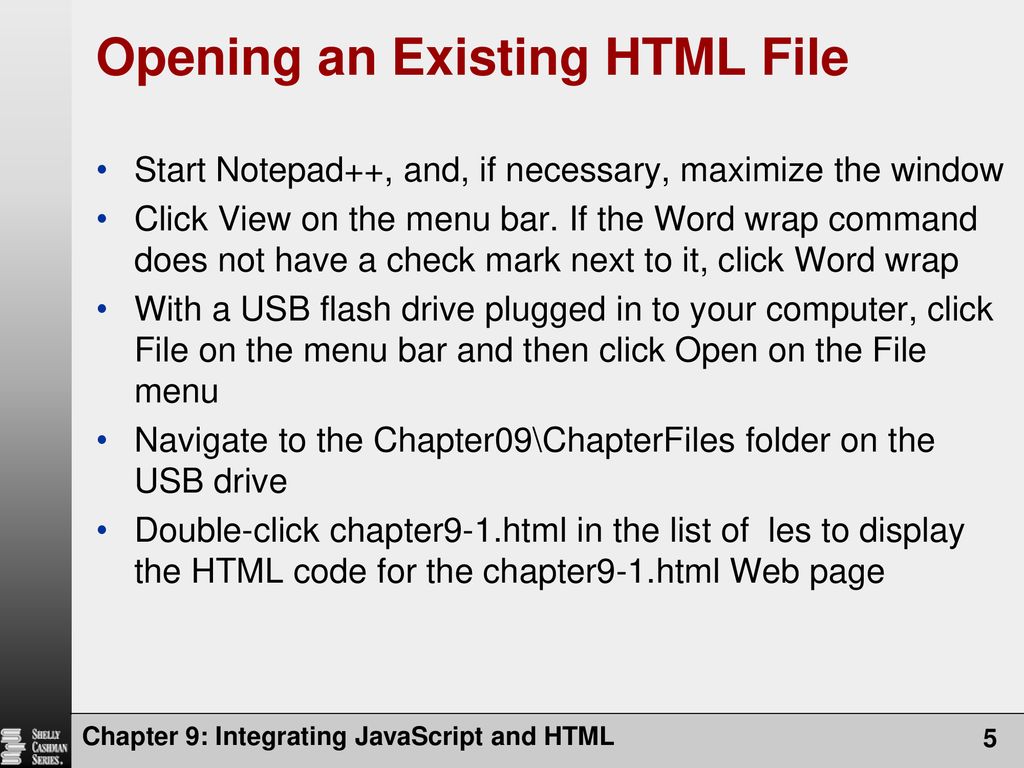 Integrating JavaScript and HTML - ppt download