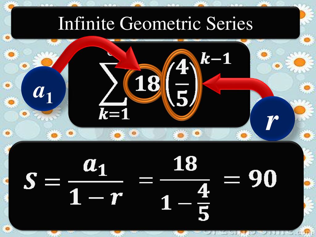 Infinite Geometric Series - Ppt Download