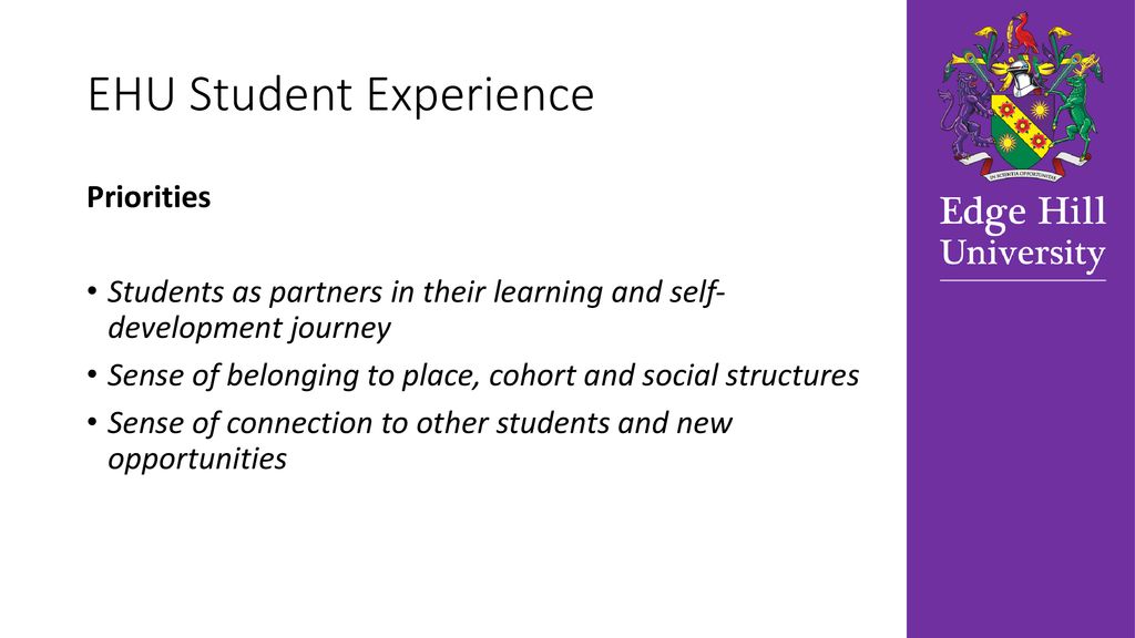 EHU Student Experience