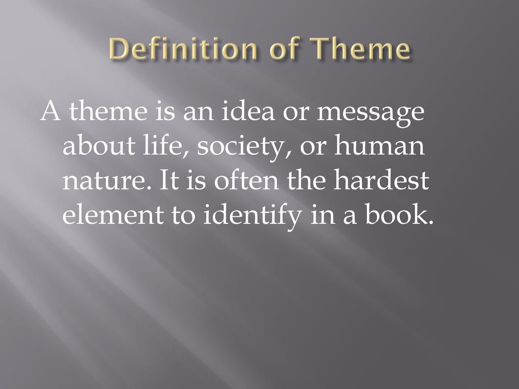 Understanding theme ppt download