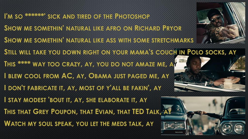 journal allusions hip hop ppt