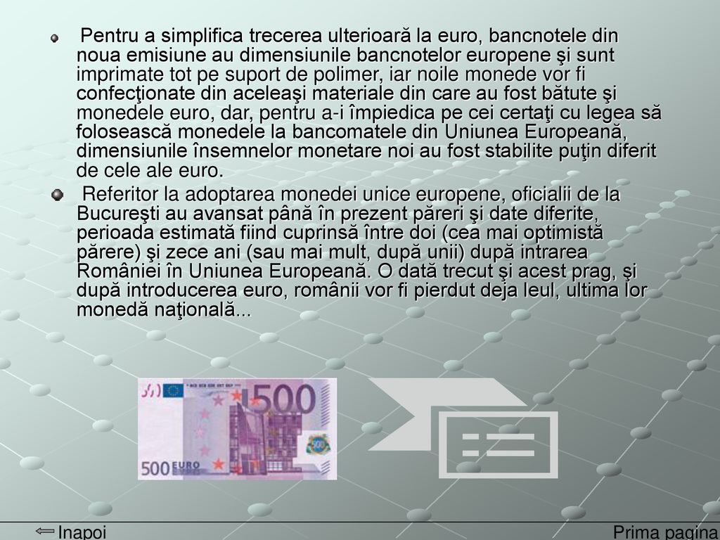 Evolutia Istorica A Banilor Ppt Download