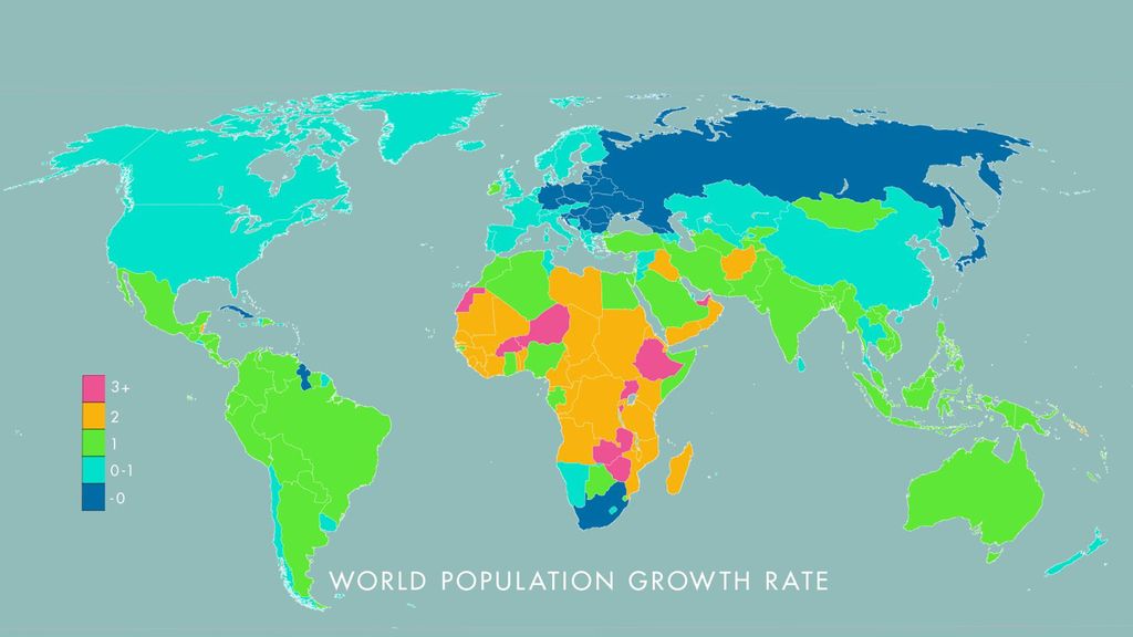 Population growth rates