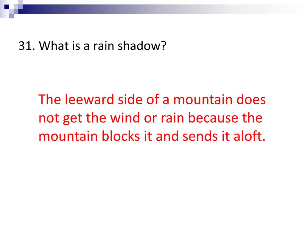 Science 9 Review for Severe Weather - ppt download