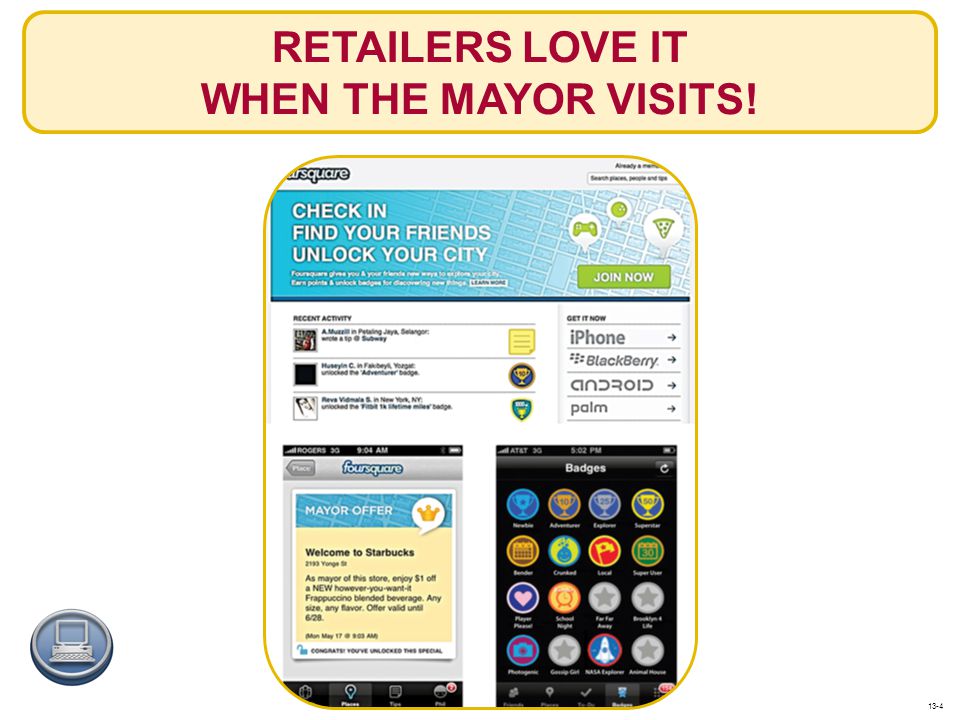 RETAILERS LOVE IT WHEN THE MAYOR VISITS!