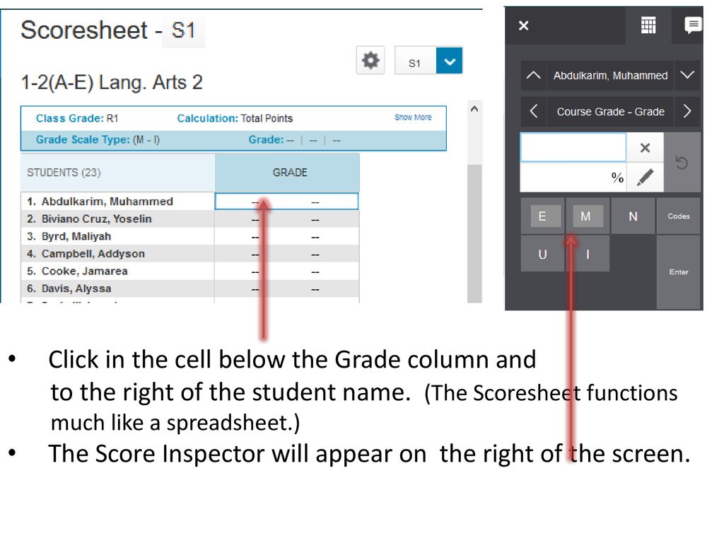 Entering Grades in PowerTeacher Pro Kindergarten and Grade 1 ppt download