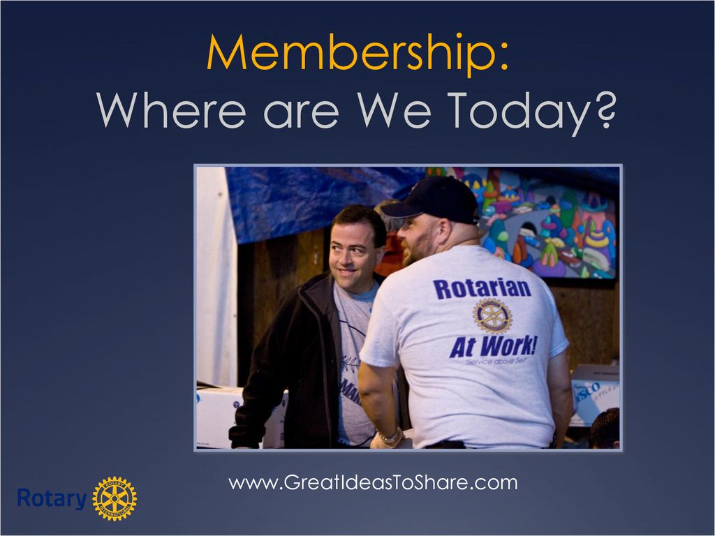 Membership: Where are We Today