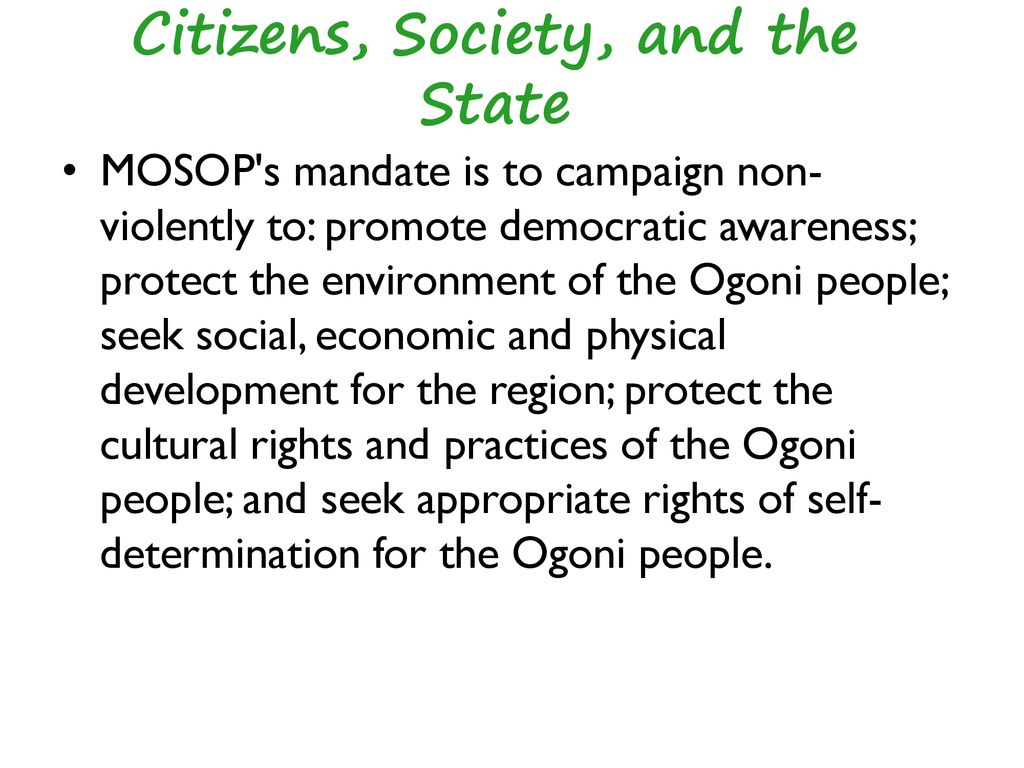 No Non Ogoni Will Resume Mosop Tells Fg Over Removal Of Hyprep