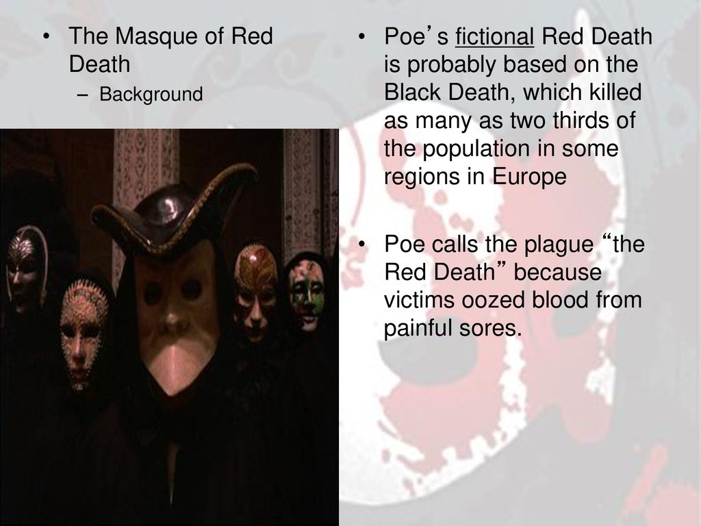 The Masque of Red Death Background.