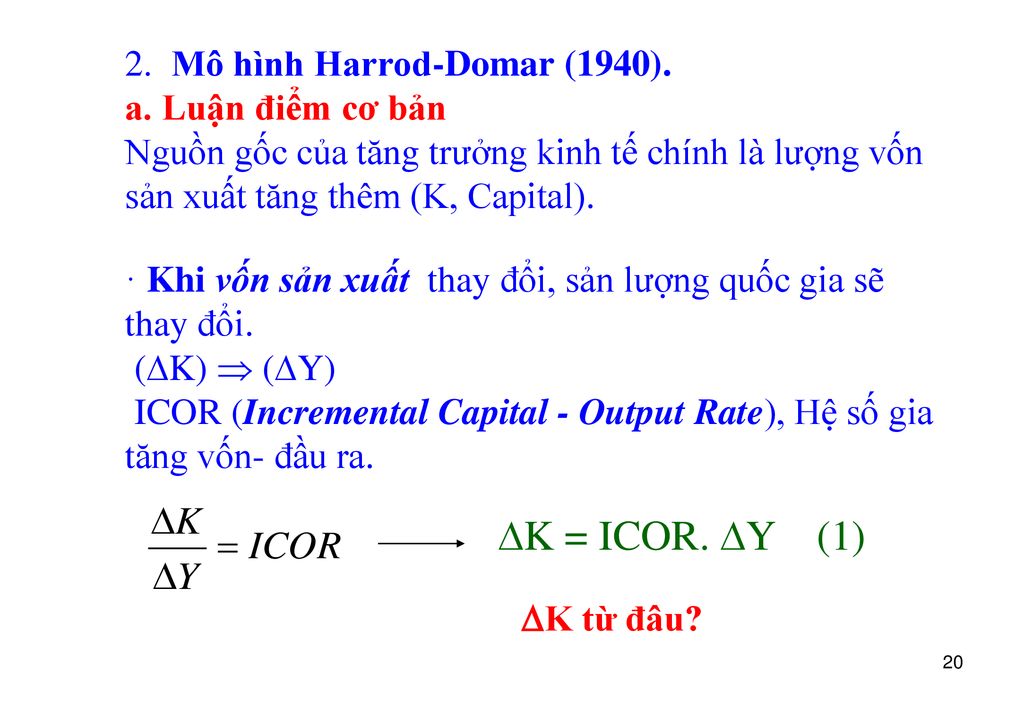 33 Các mô hình tăng trưởng kinh tế by dung quoc