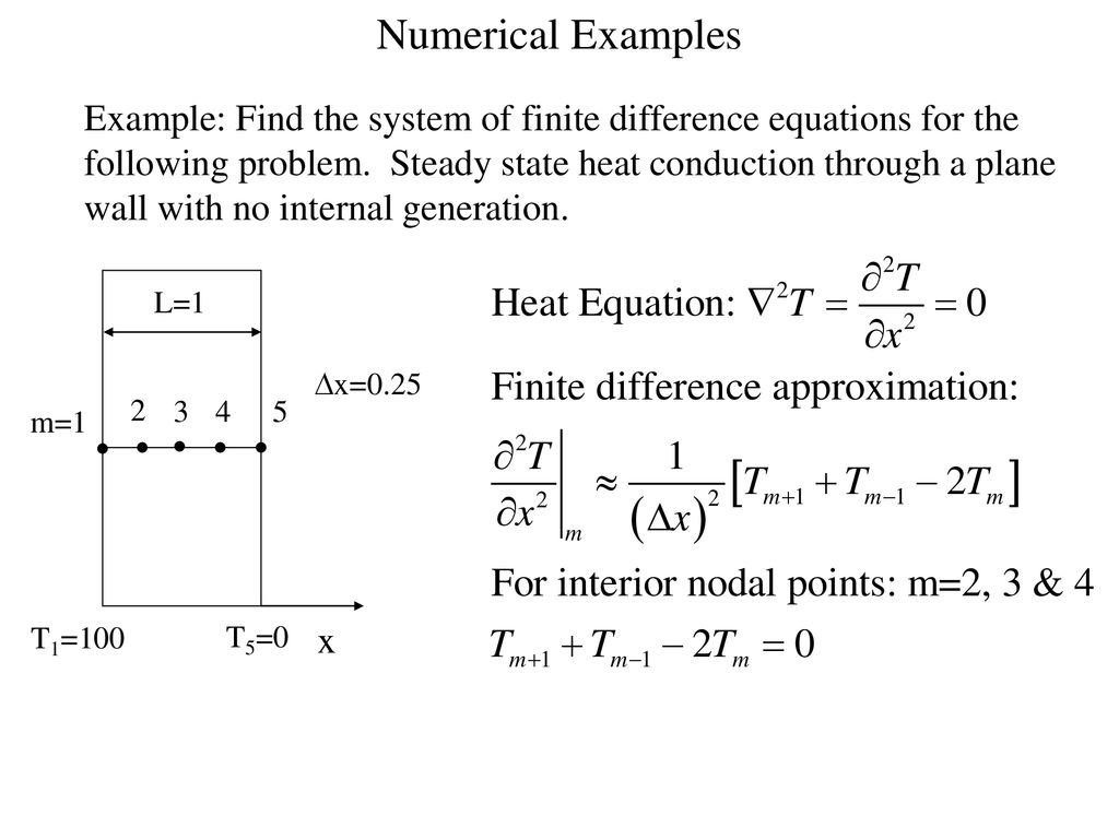 Instance properties. Numerical Systems. Finite difference method. Differential equations numerical. Heat equations numerical.