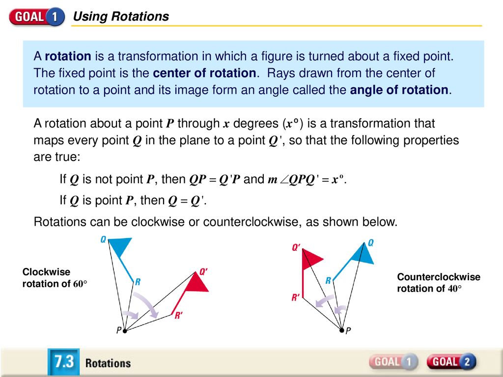 7 3 Rotations Ppt Download