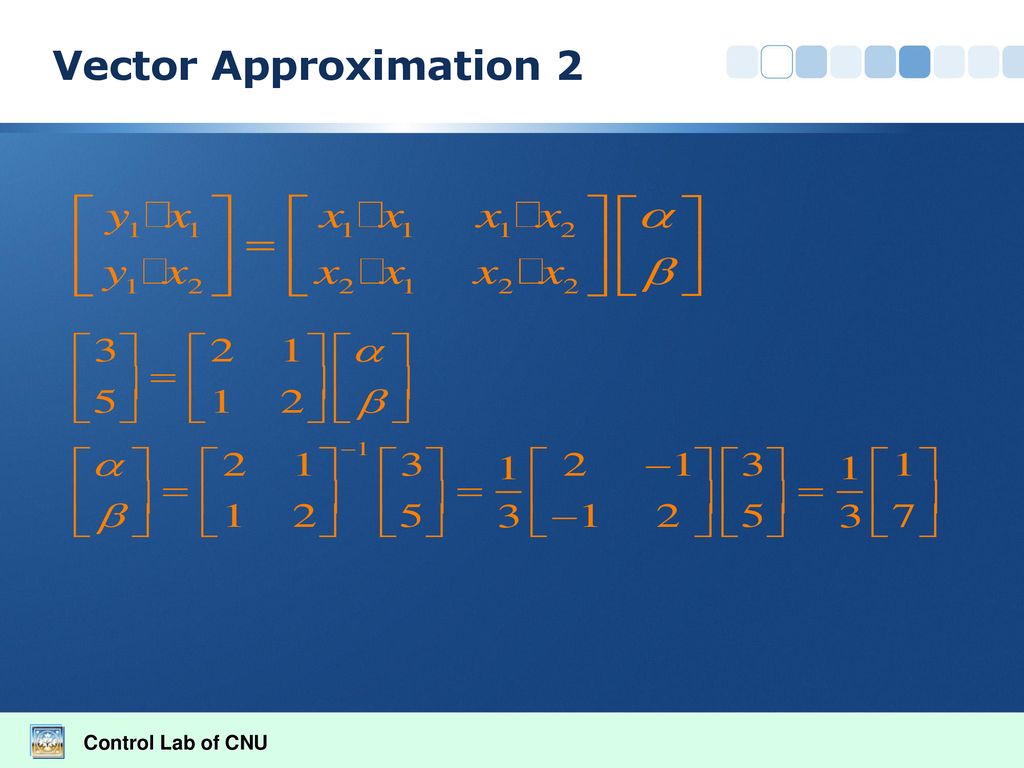 Vector Approximation 2