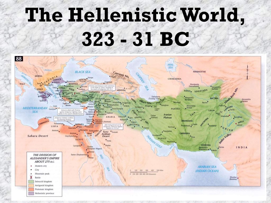 The Hellenistic World, BC