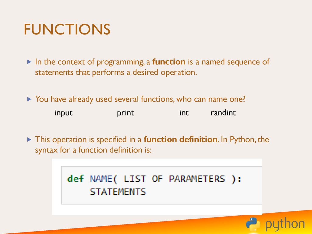 Programming In Lesson ppt download