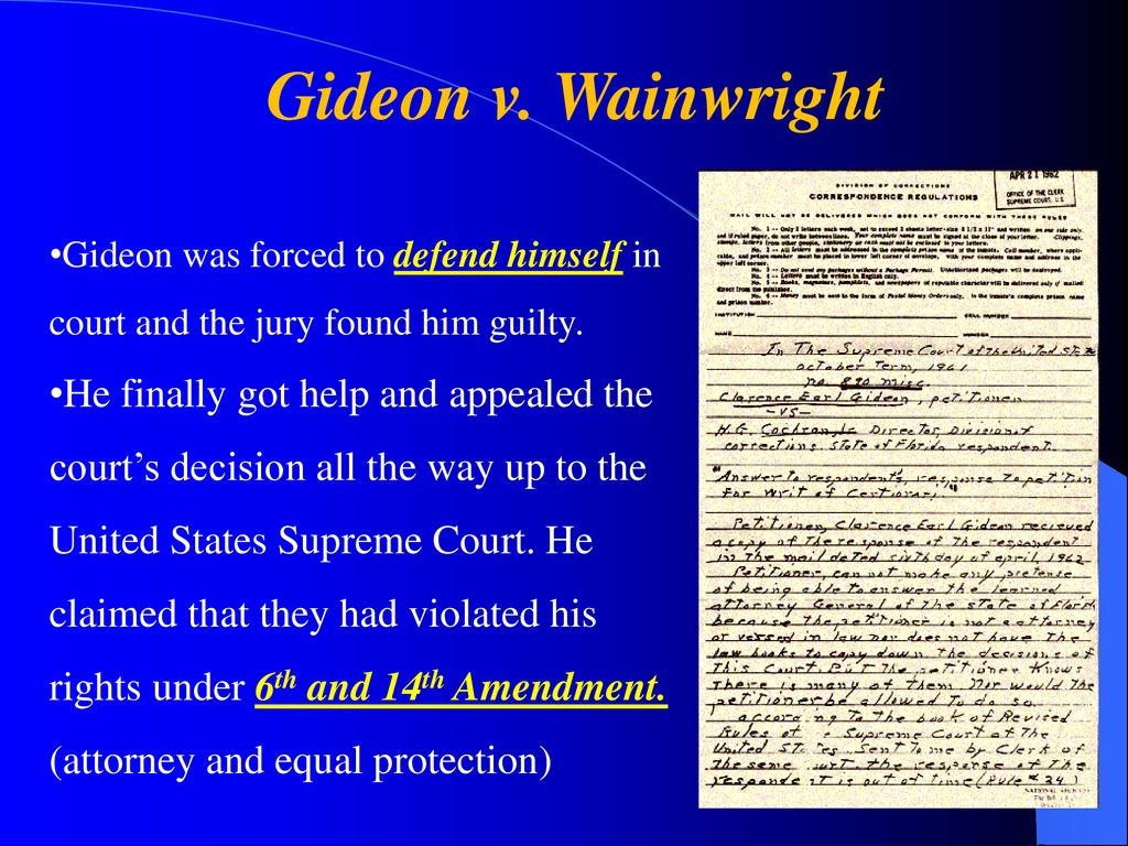 Landmark Supreme Court Cases ppt download
