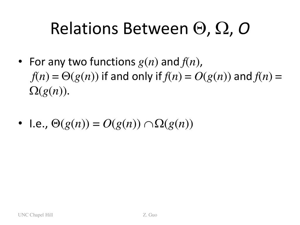 Asymptotic Notation Q O W O W Ppt Download