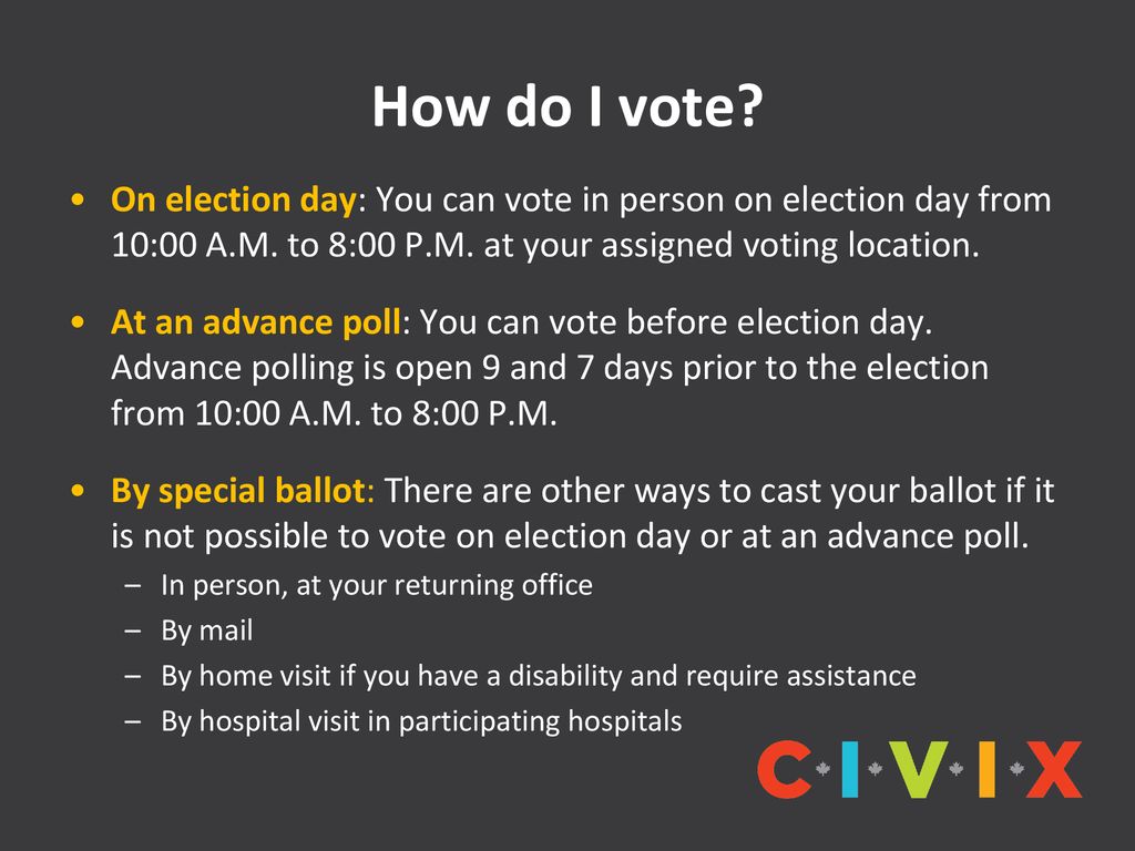 Slide Deck 8: The Voting Process - ppt download