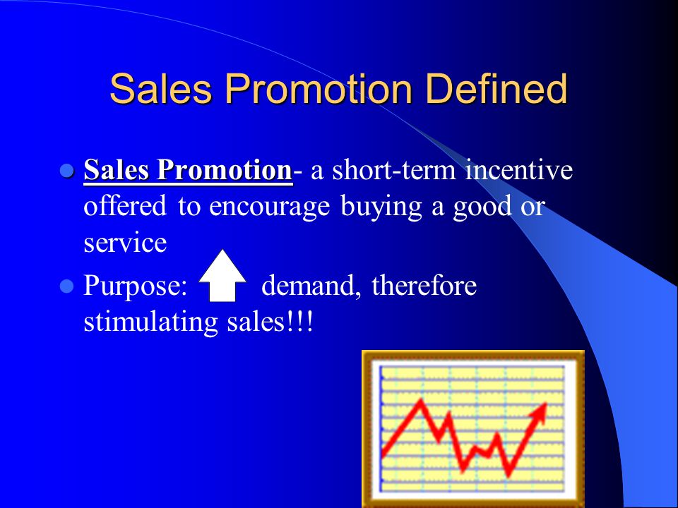 Sales Promotion Defined
