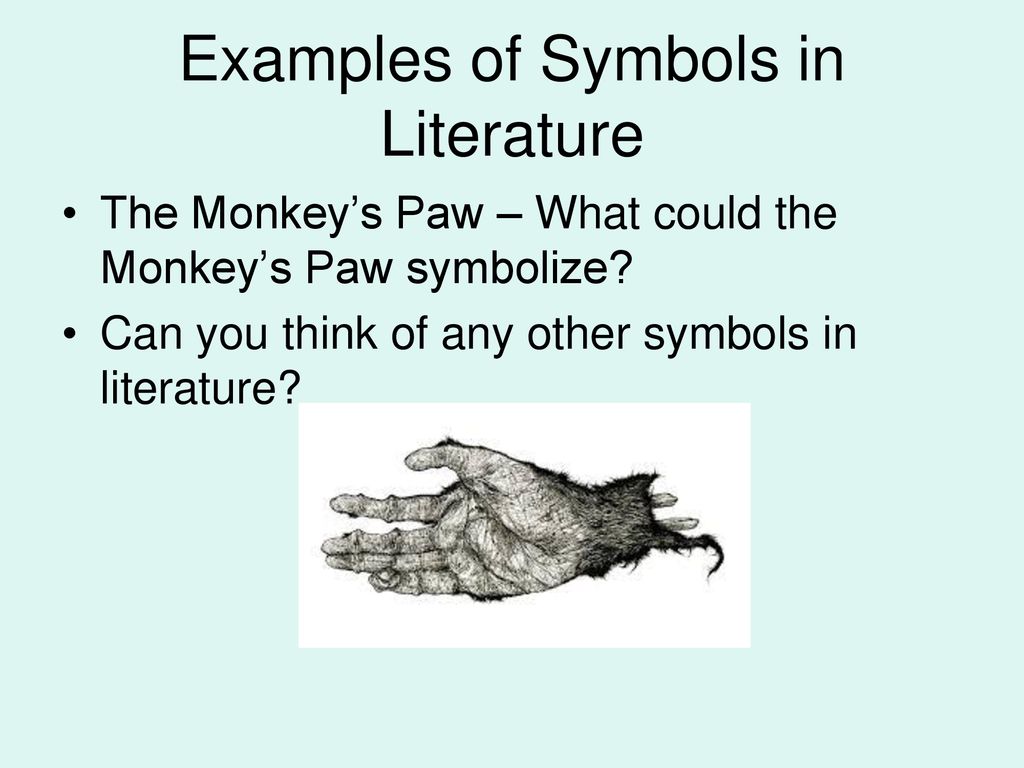 5 examples of symbolism