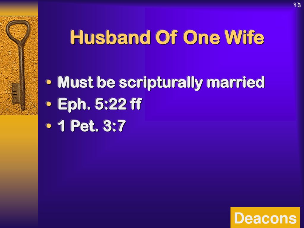 Deacons their qualifications ppt download