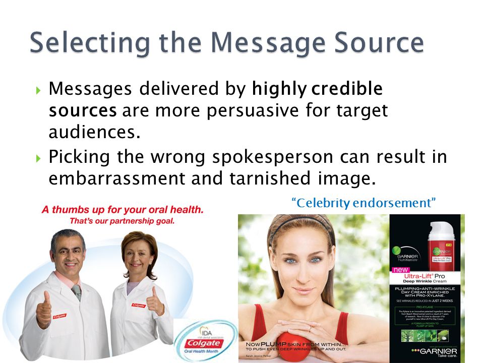 Selecting the Message Source