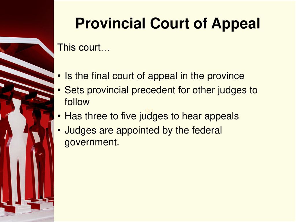 Provincial Court of Appeal