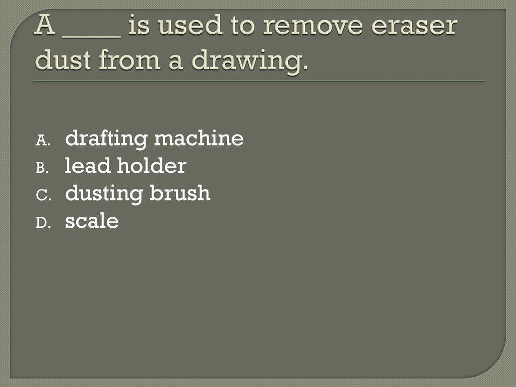 Drafting 1 MidTerm Review. ppt download